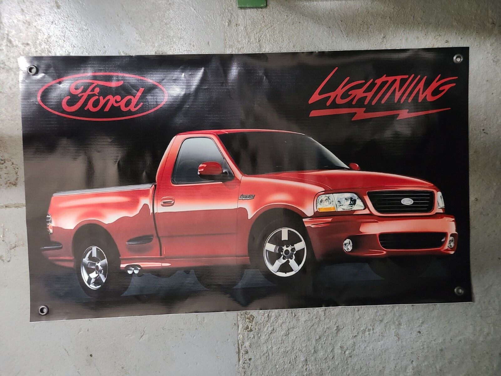 Ford Lightning Poster 32x18 inch