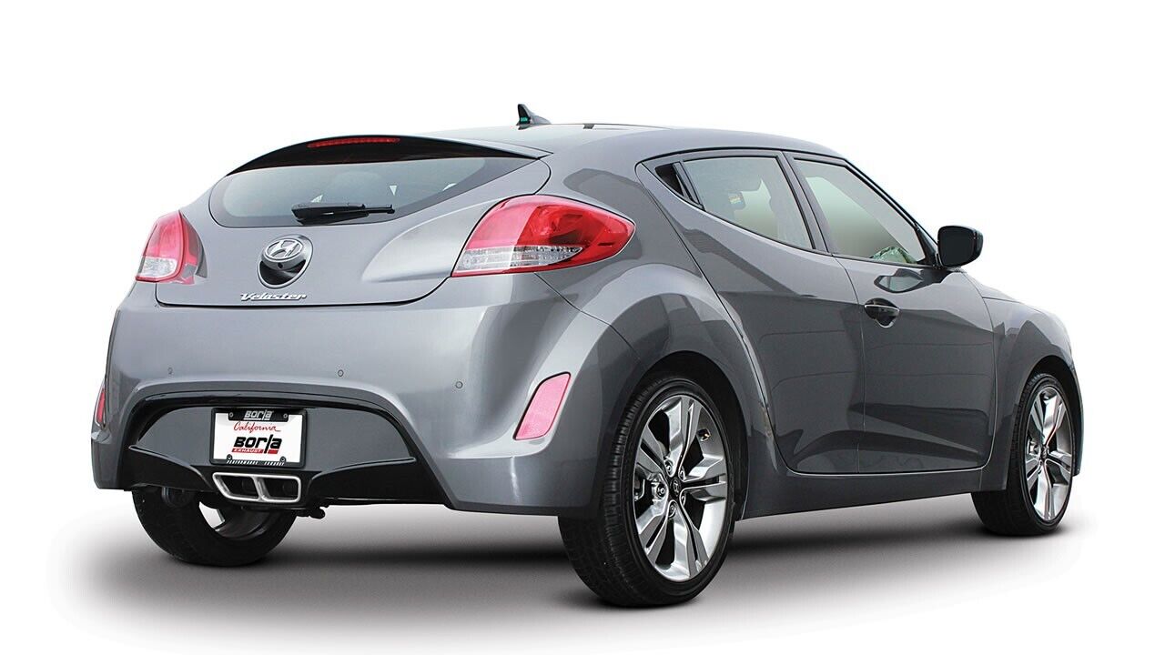 Borla Axle-Back S-Type Exhaust System for 2012-2018 Veloster 1.6L Non-Turbo