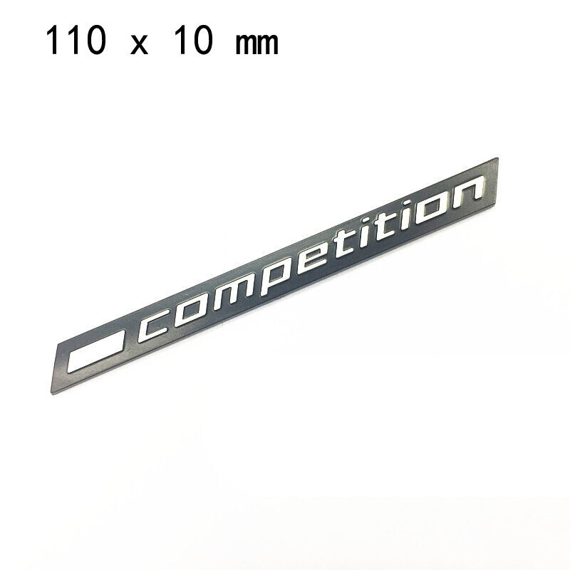 Metal Competition Car Trunk Rear Side Emblem Badge Decal Sticker For M series