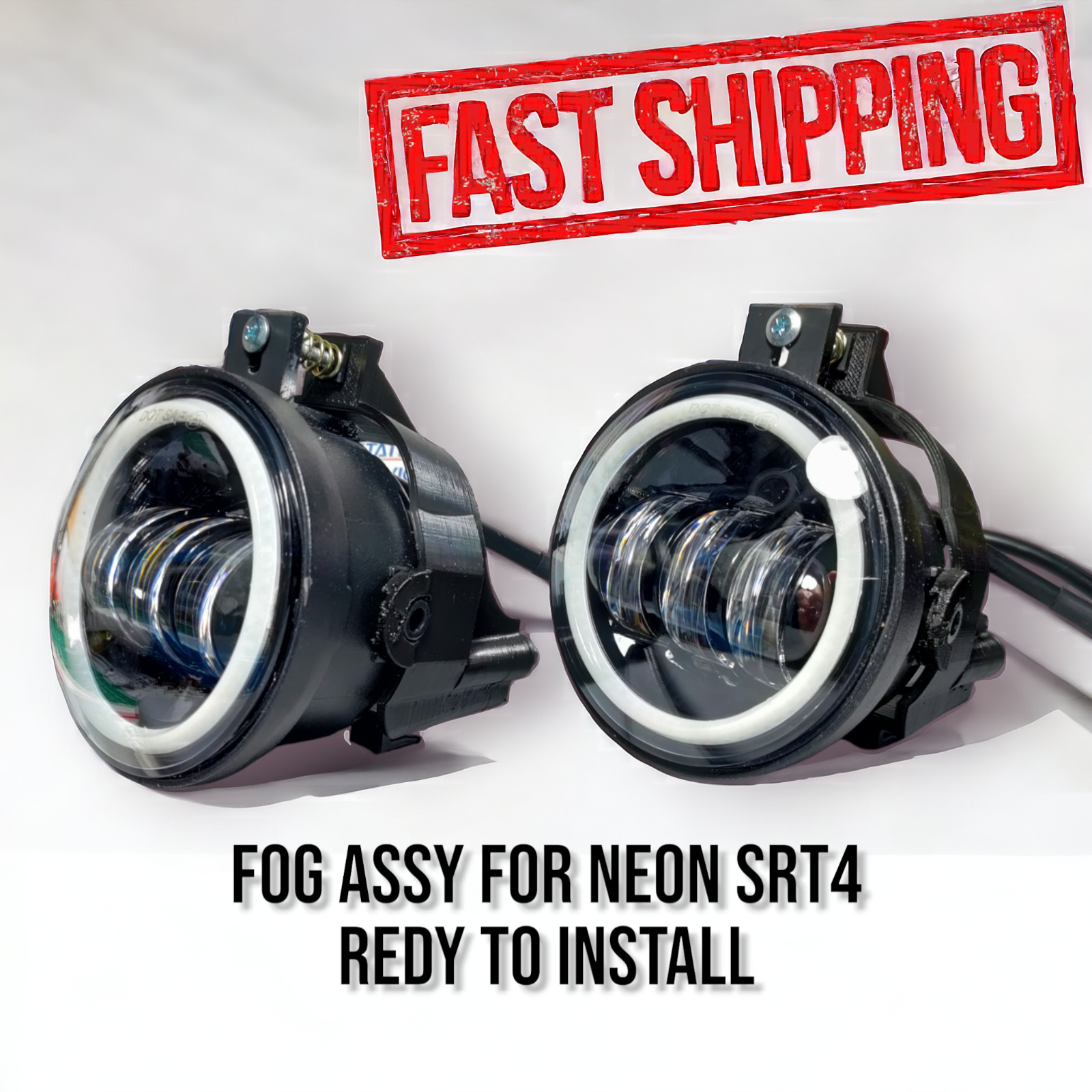 For Dodge Neon SRT-4 Fog Light, Fog Lamp Assy 03-05 (Redy To Instal) (2 Lamp)