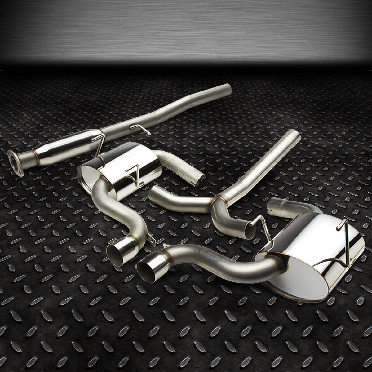 STAINLESS STEEL CAT BACK EXHAUST 3