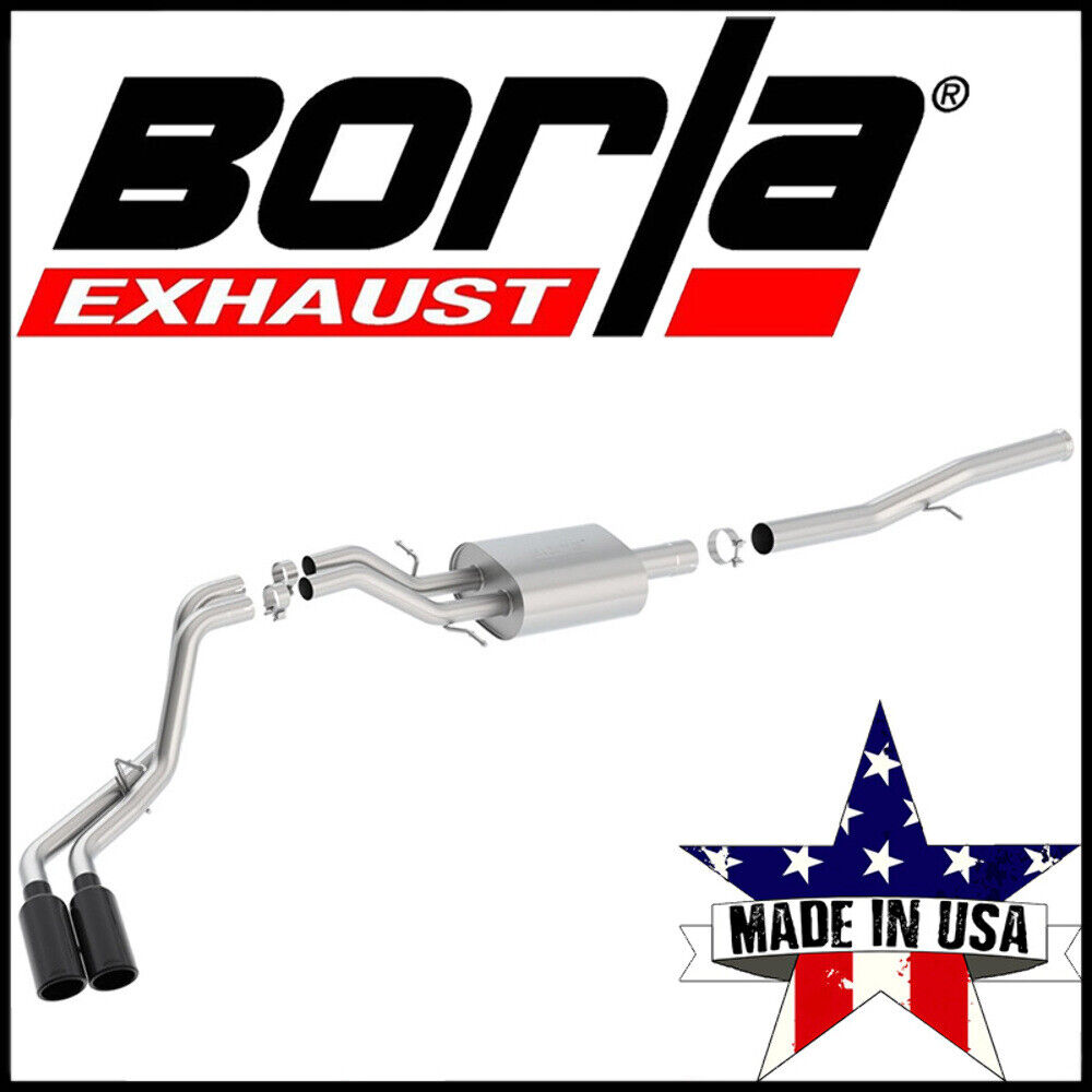 Borla S-Type Cat-Back Exhaust System fits 2014-2018 Silverado Sierra 1500 6.2L