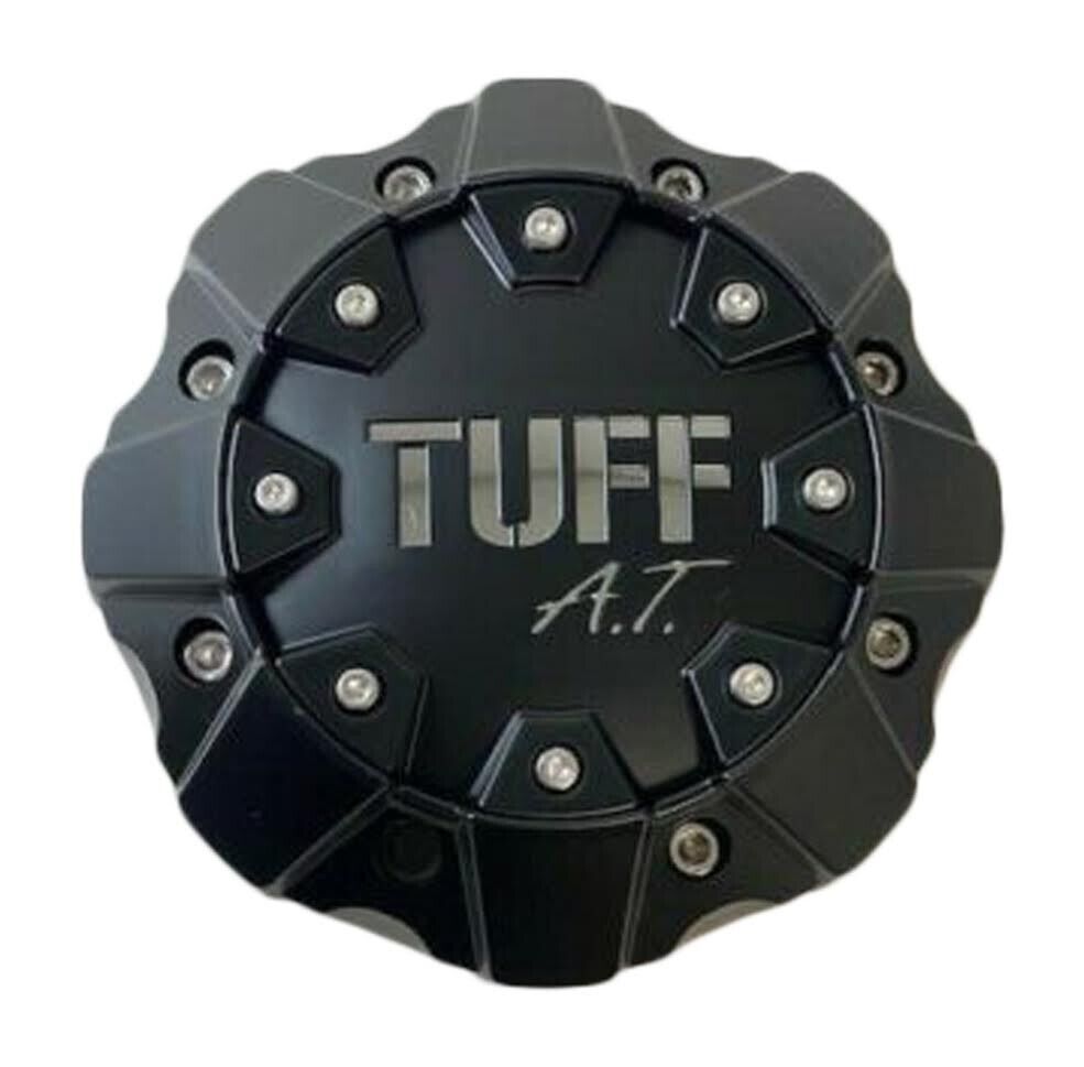 TUFF A.T. C809301CB3/C  C809301-2CAP Matte Black Wheel Center Cap 