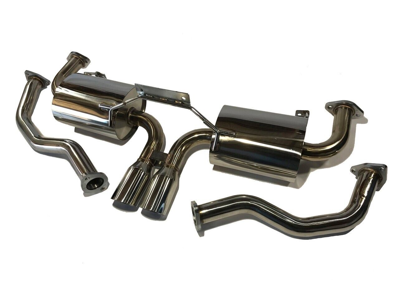 Fit Porsche 987 Boxster Cayman Base + S 05-08 Top Speed Pro-1 Exhaust System
