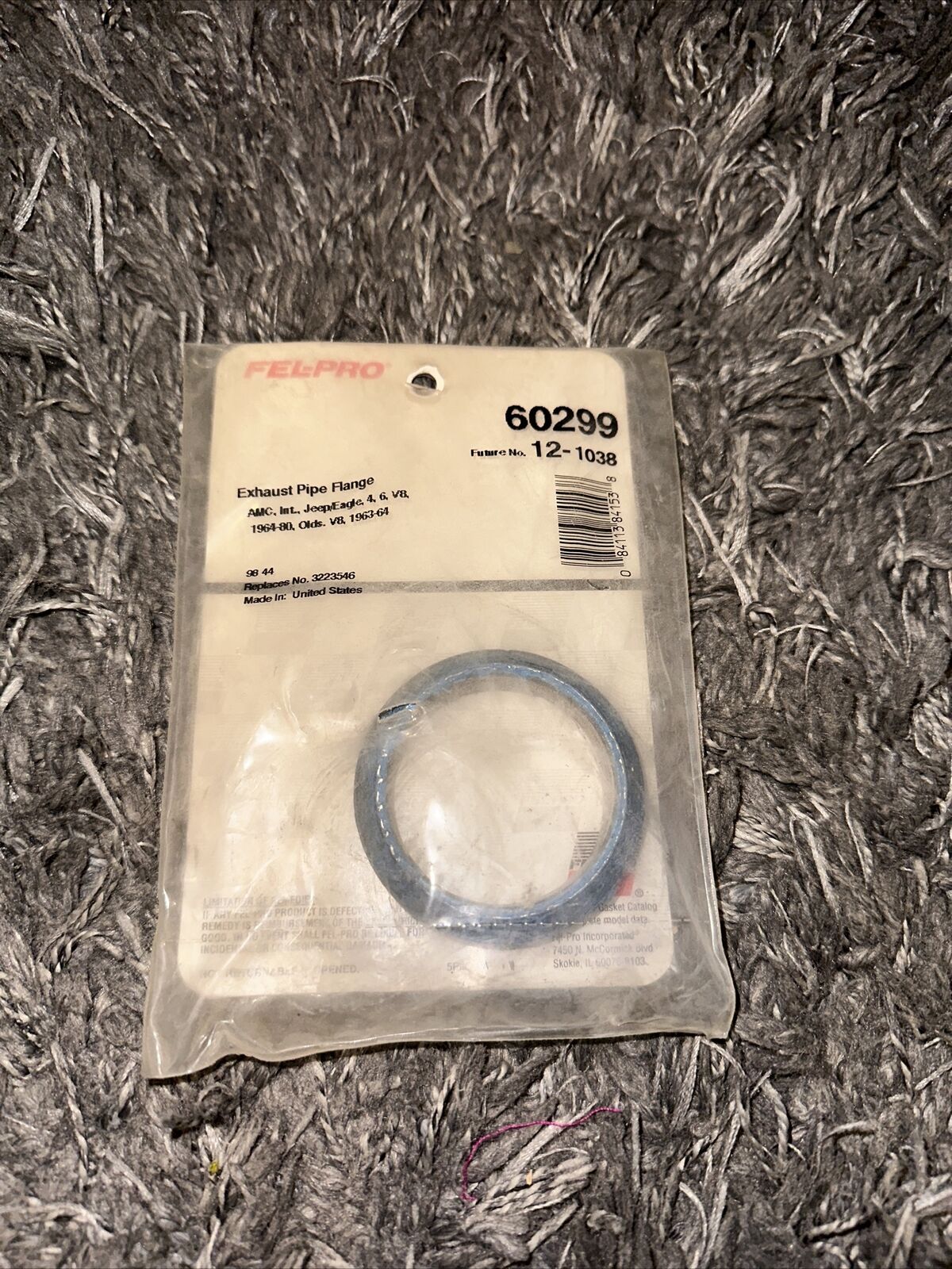Fel-Pro 60299 Exhaust Pipe Flange Gasket for AMX, Concord, Eagle, Pacer, Spirit+