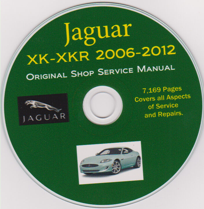 Jaguar XK-XKR 2006 -2012 Factory SERVICE  MANUAL ,Ultimate Manual Collection 