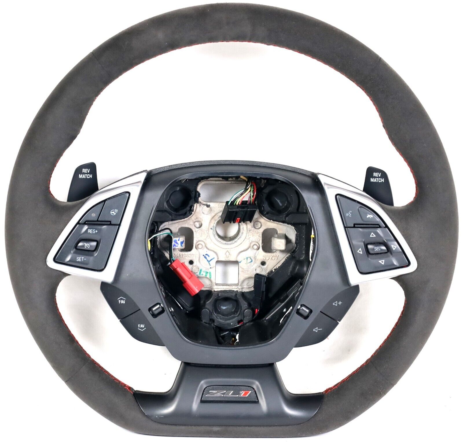 2017-2024 Camaro ZL1 Manual M6 Black Suede Steering Wheel USED OEM GM 84449690