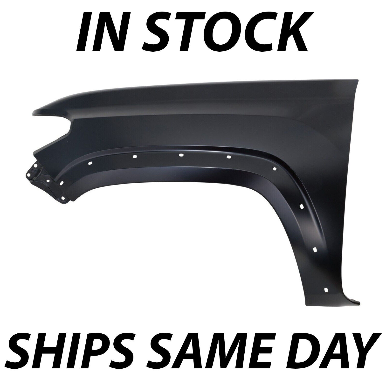 NEW Primered - Front LH Driver Side Fender for 2016-2022 Toyota Tacoma w/ Flares