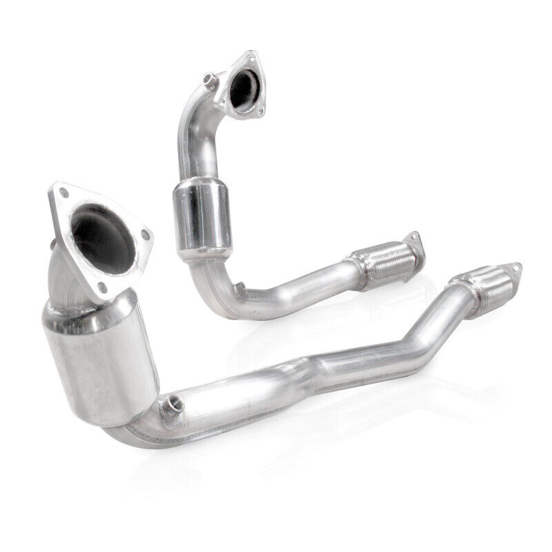 For 2010-2018 Taurus SHO V6 Stainless Works Downpipe High-Flow Cats NEW