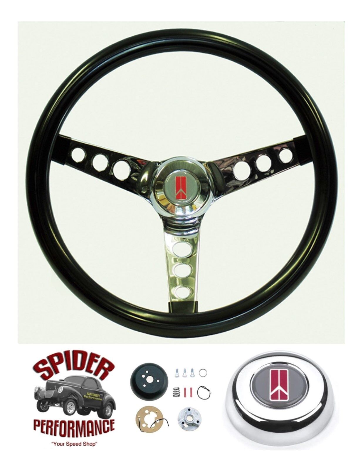 1969-1993 Oldsmobile steering wheel 13 1/2