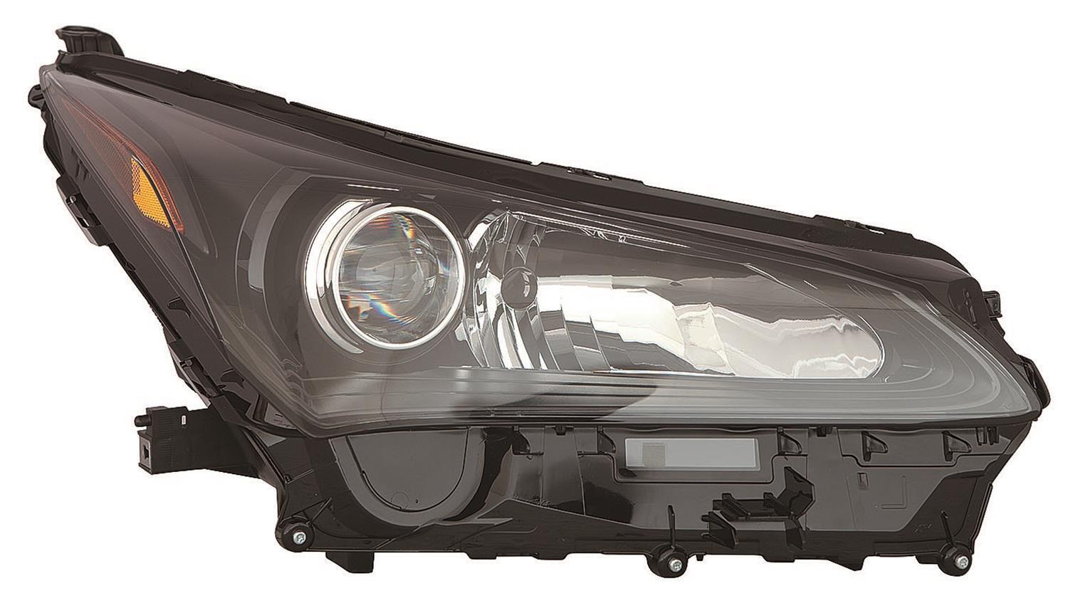 For 2015-2017 Lexus NX200t NX300 Headlight Halogen Passenger Side