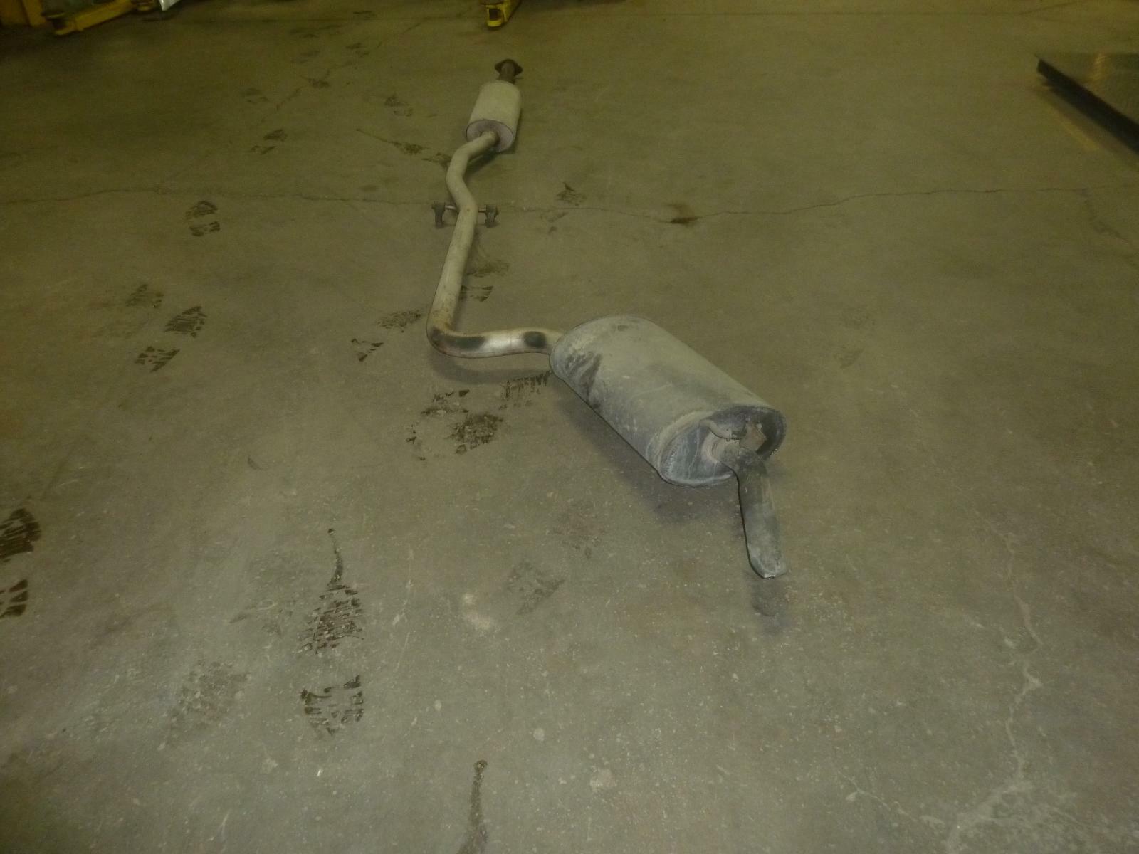 2006 BUICK LUCERNE3.8l catback Exhaust System muffler pipes resonator