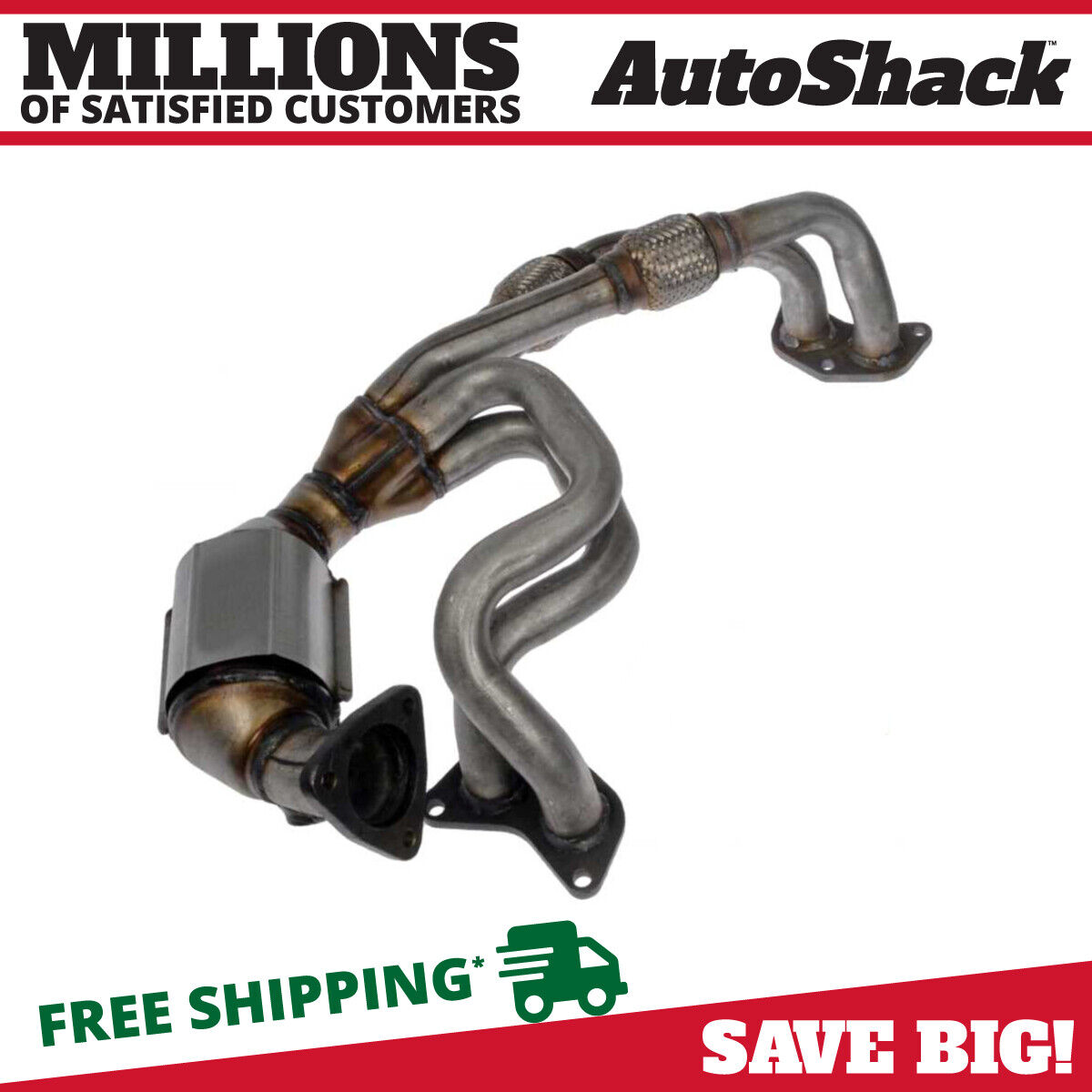 Front Exhaust Manifold Catalytic Converter for Subaru Outback Forester Impreza