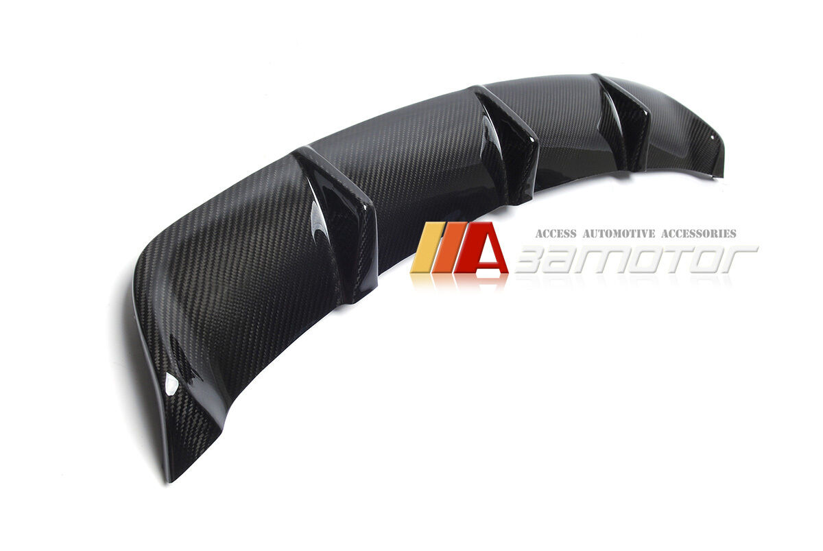 A Type Carbon Fiber Rear Bumper Diffuser Cover fit for Mercedes W117 C117 CLA45