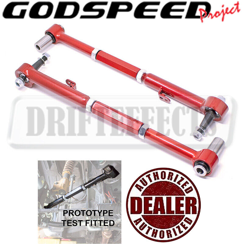 For Hyundai Genesis Coupe 09-16 Godspeed Adjustable Front Tension Arms Kit Spher