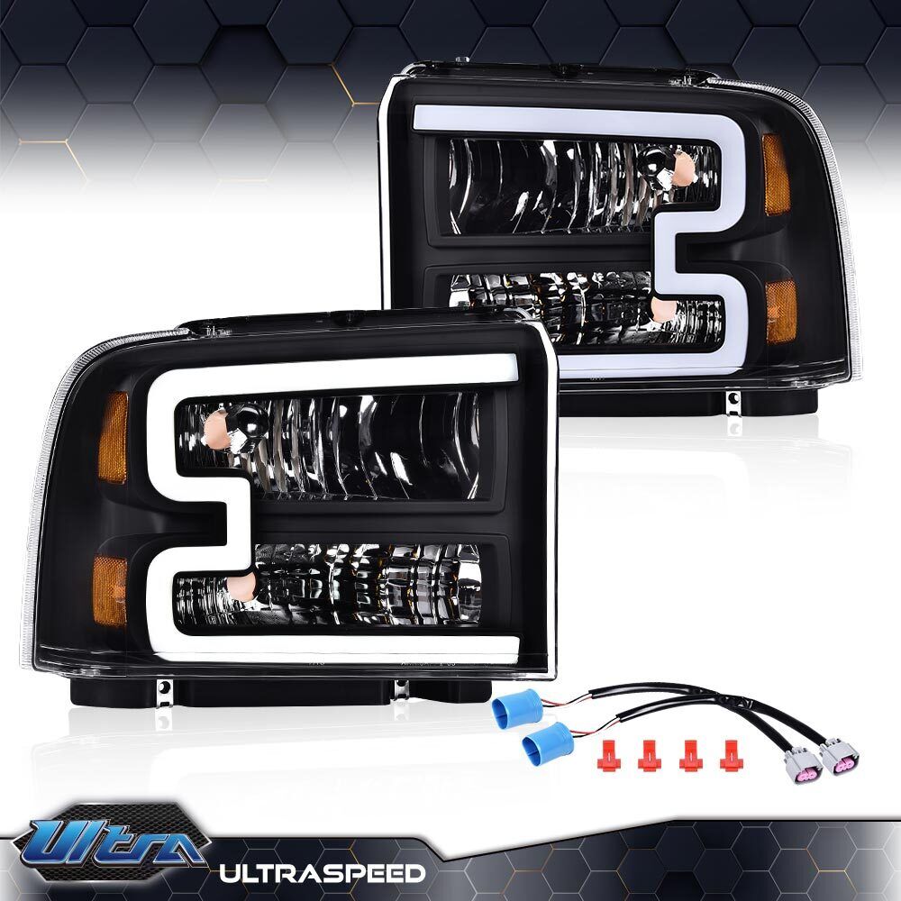 Fit For 2005-2007 Ford F250 F350 F450 Super Duty Conversion LED Headlights