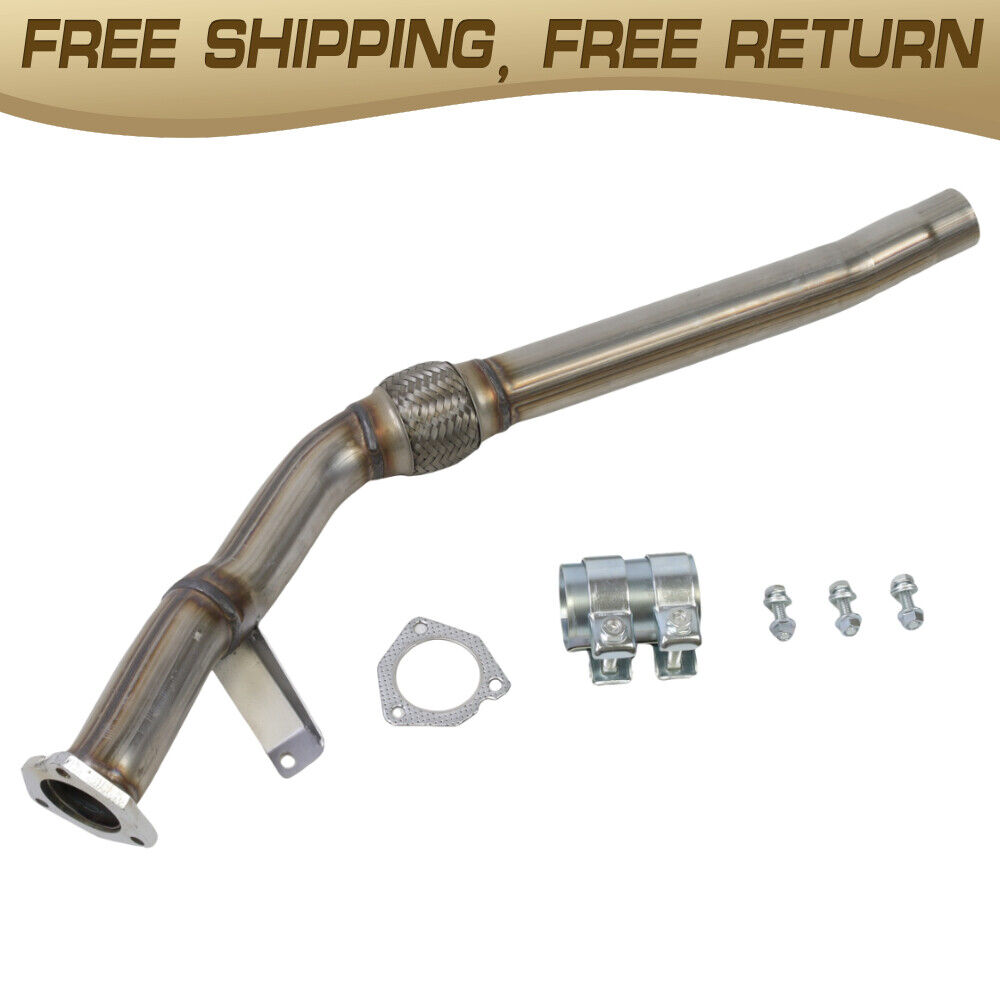 Exhaust Front Flex Pipe fits: 2005-2009 Audi A4 2.0L 2WD Automatic Transmission