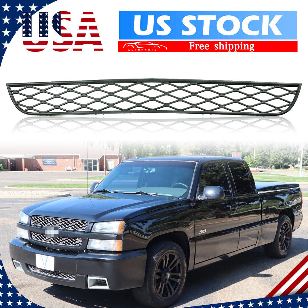 For Chevrolet Silverado SS 2003-2006 Gray Front Bumper Lower Grille 12335765