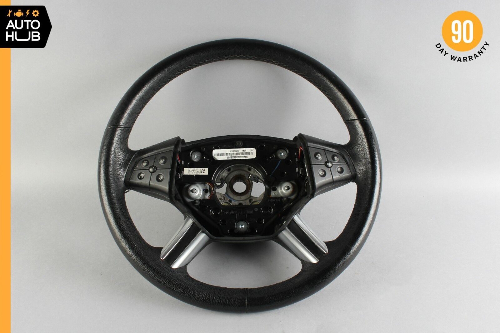 06-08 Mercedes X164 GL320 ML550 R500 Steering Wheel Black 1644605303 OEM