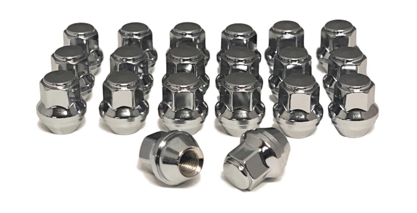 20 12x1.5 Solid One Piece Factory Style Lug Nuts Ford Focus Fusion Escape Wheels