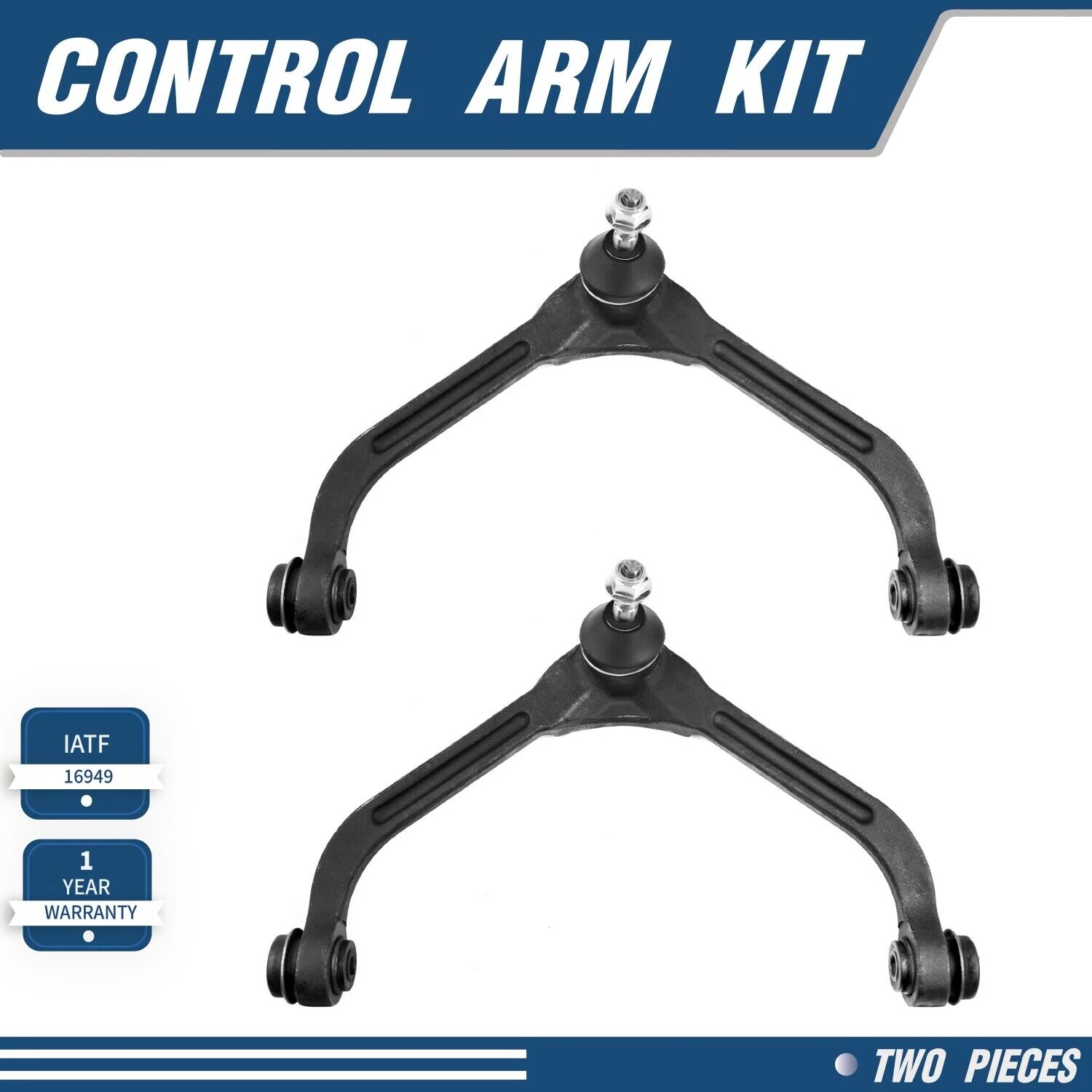 2pcs Front Upper Control Arm Kit for 2002 2003 2004 2005 2006 2007 Jeep Liberty