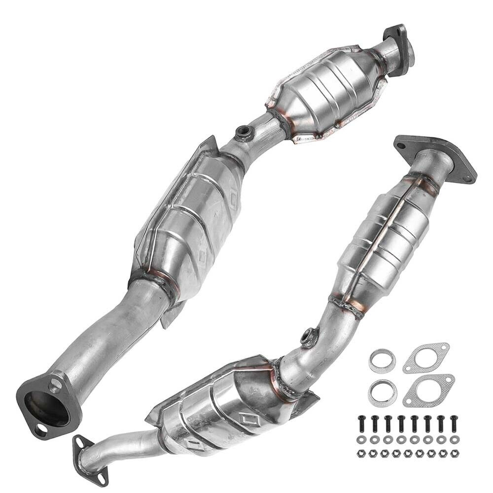 2x Catalytic Converter For Mercury Grand Marquis Marauder Federal EPA Direct Fit