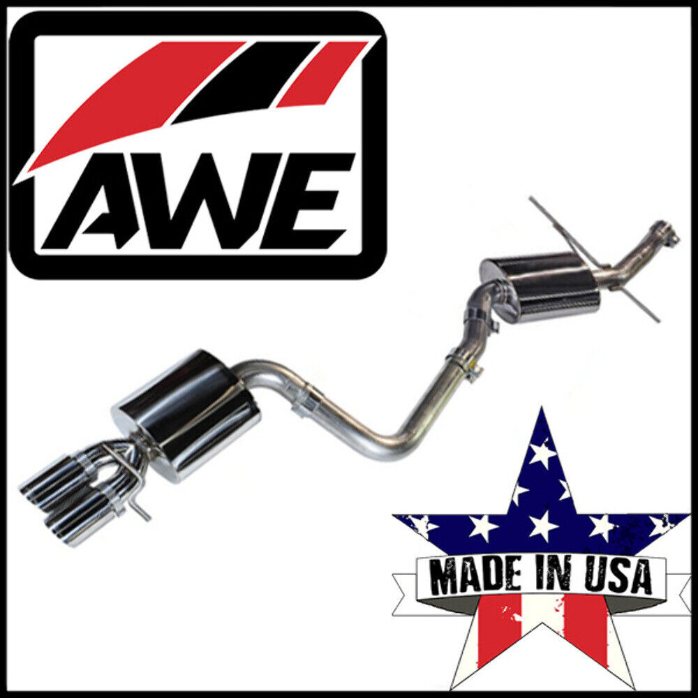 AWE Touring Edition Cat-Back Exhaust System fits 2010-2017 Audi A5 2.0L L4 AWD