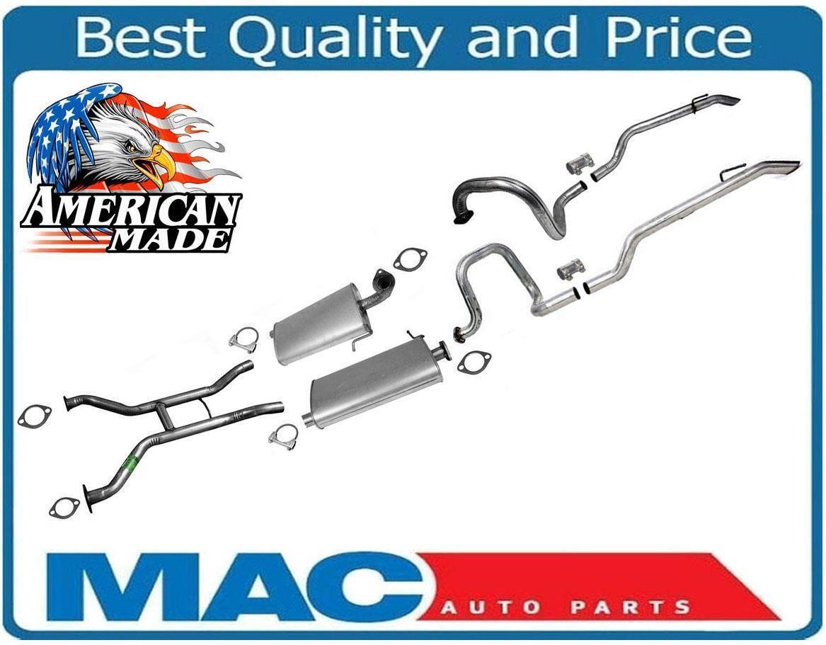 For 03-09 Crown Victoria Muffler DUAL Exhaust System Without Resonators Made USA