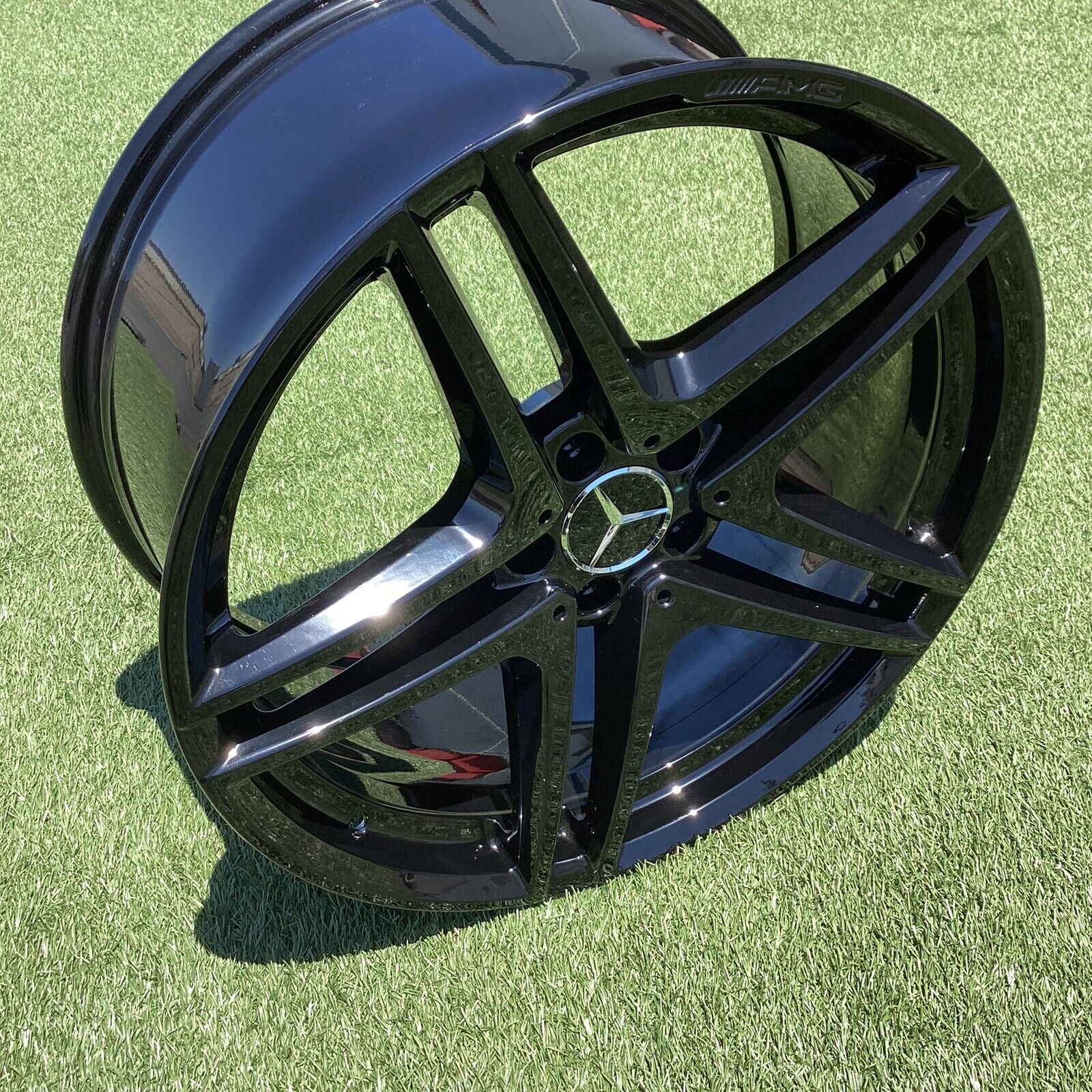 OEM 20” Mercedes Benz S Class S63 S65 Amg Gloss Black Wheel Rim