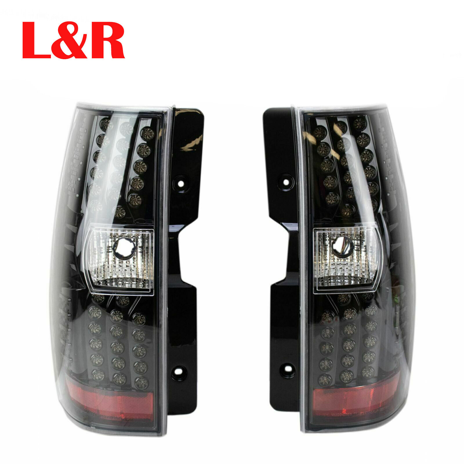 LED 2007-2014 For Chevy Suburban 1500 2500 Tahoe Tail Lights Rear Lamps PAIR
