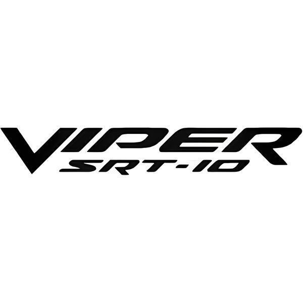 For Viper SRT Decal Sticker Window VINYL DECAL STICKER Car Laptop
