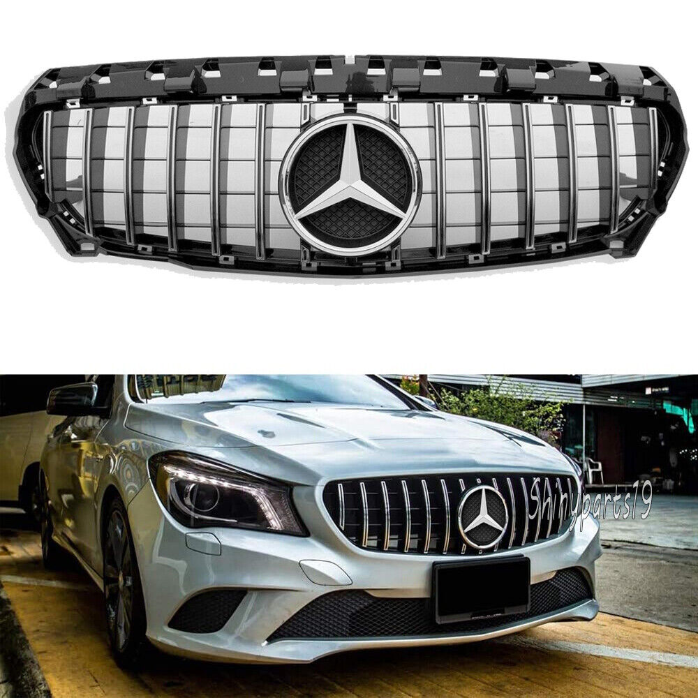 Front Grille For Mercedes Benz CLA Class W117 CLA200 CLA250 CLA45 AMG 2013-2019