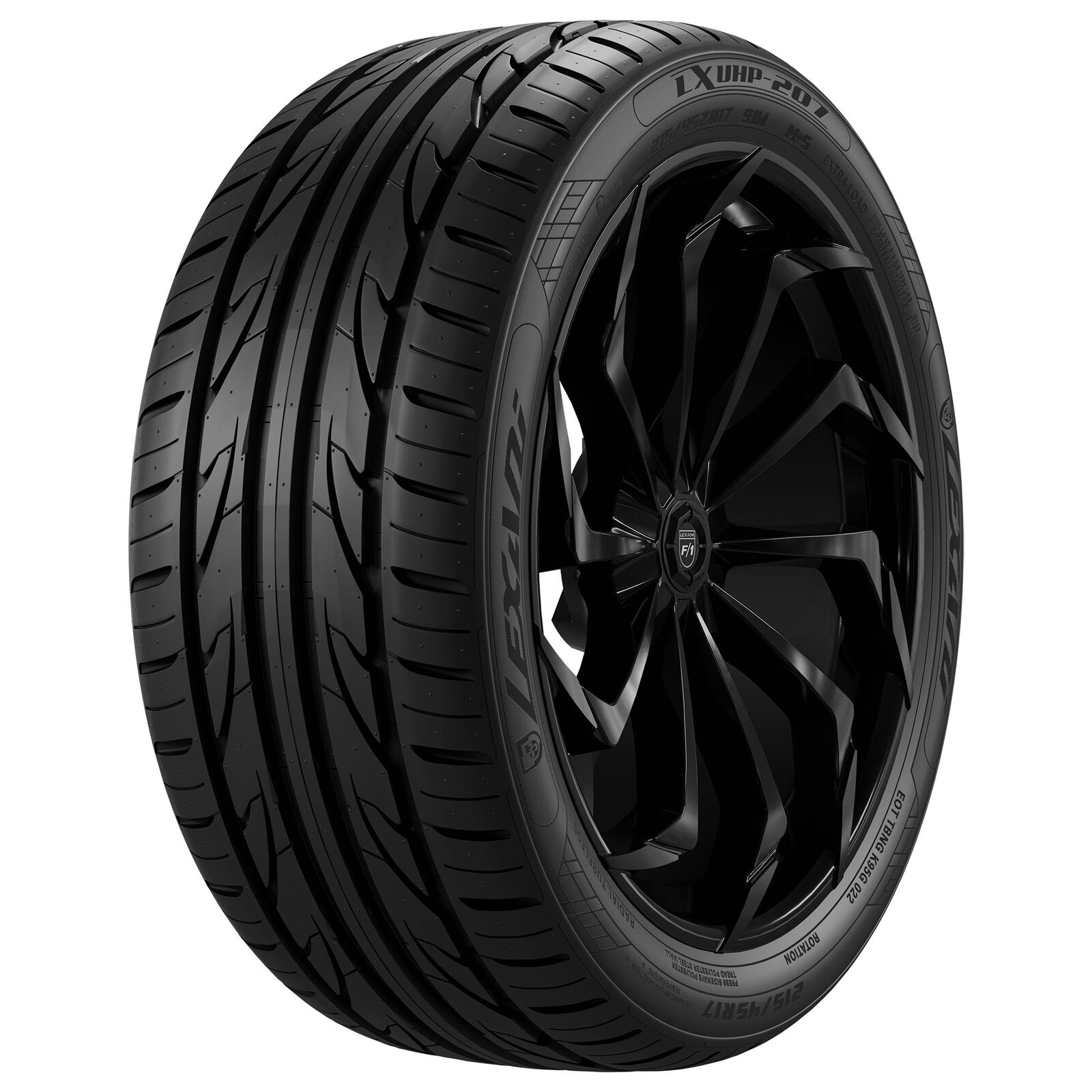 1 New Lexani Lxuhp-207  - 205/55r17 Tires 2055517 205 55 17