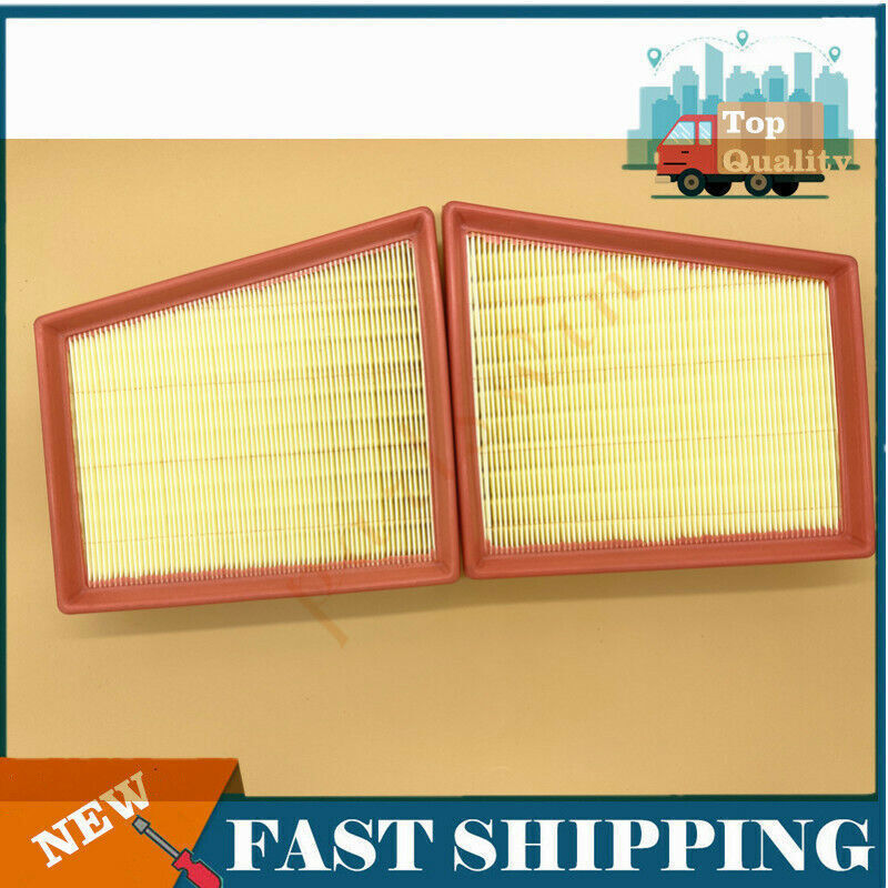 New Air Filter Set 3W0129319P 3W0129320P Fit For Bentley Continental GT V8