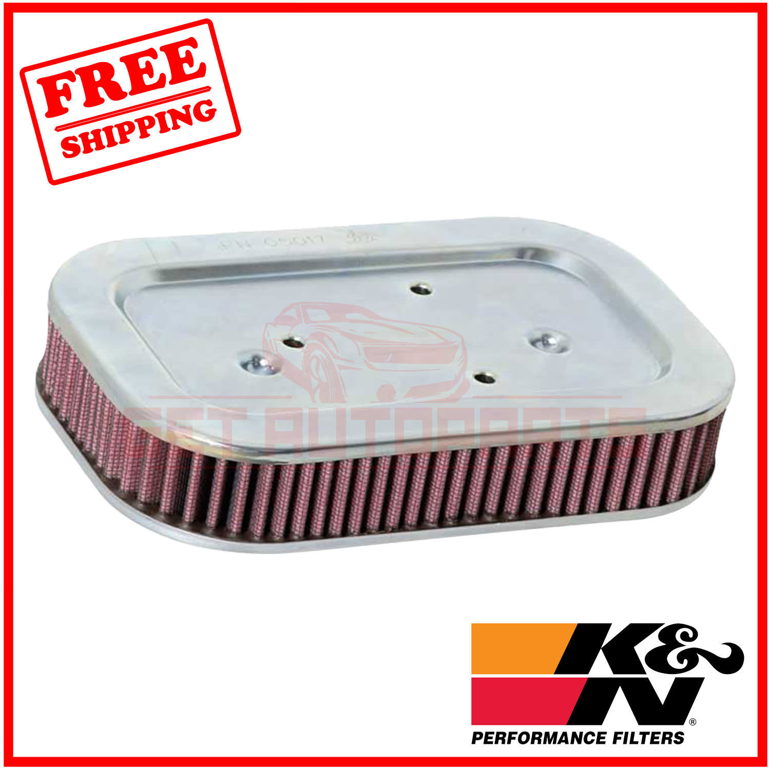 K&N Replacement Air Filter for Harley Davidson XL1200C Sportster 1200 2004-2013