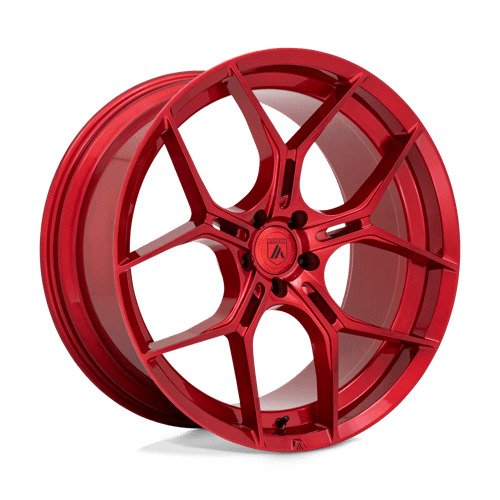 1 New 20X10.5 40 5X112 Asanti Black ABL-37 Monarch Candy Red Wheel/Rim