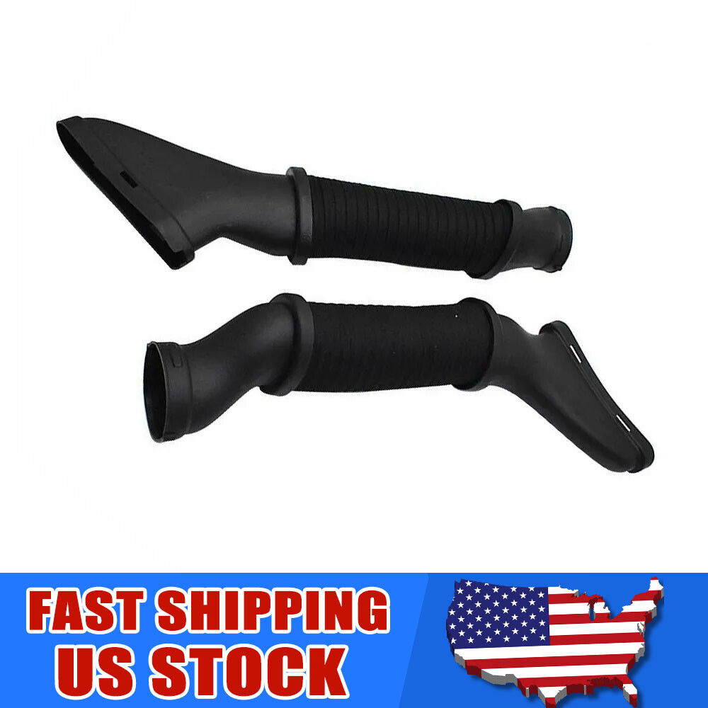 Left & Right Air Intake Inlet Duct Hose For 2013-2014 Mercedes Benz GL550 GL450