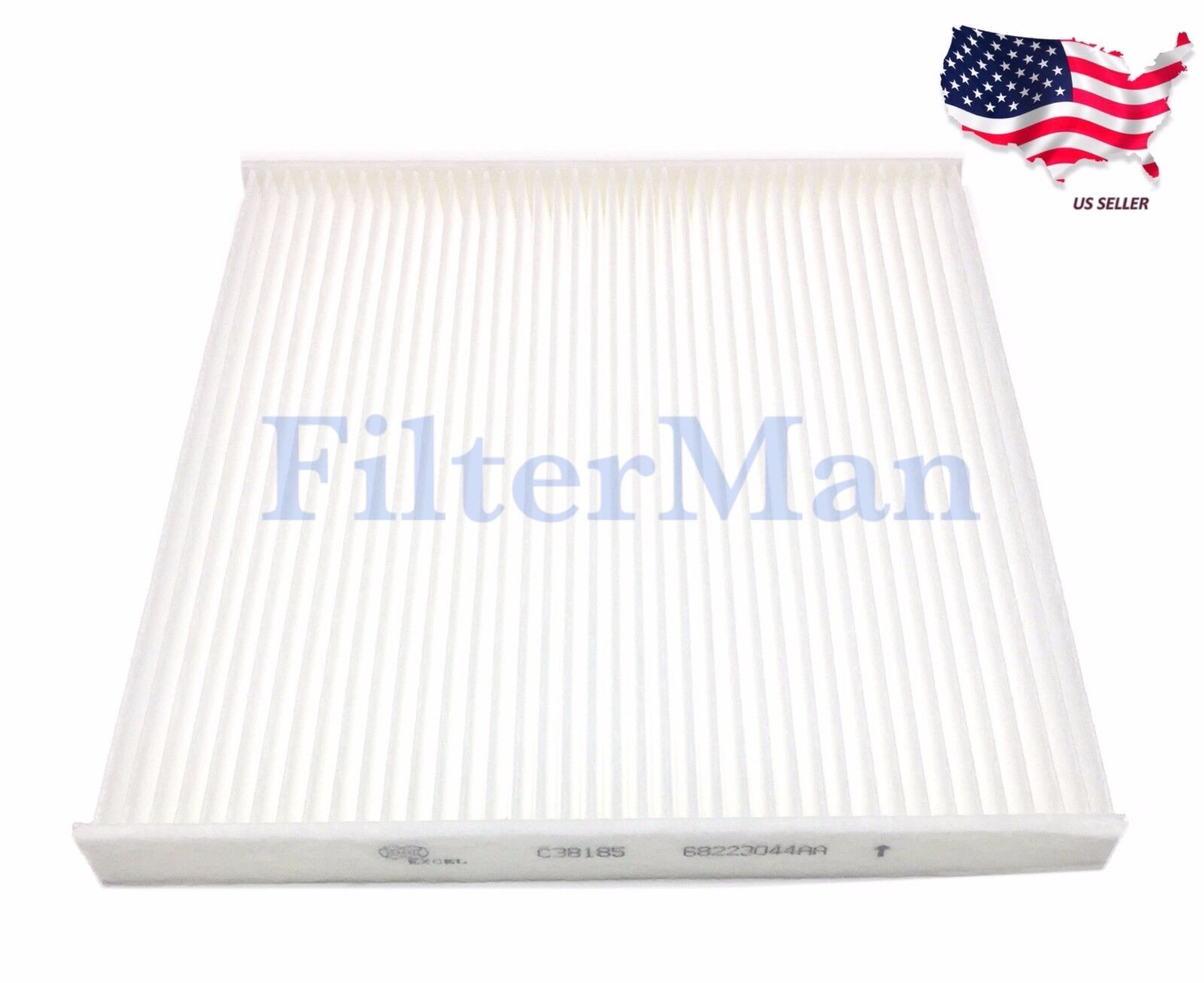 Cabin Air Filter For 15-17 Chrysler 200 / 14-18 Jeep Cherokee 68223044AA C38185