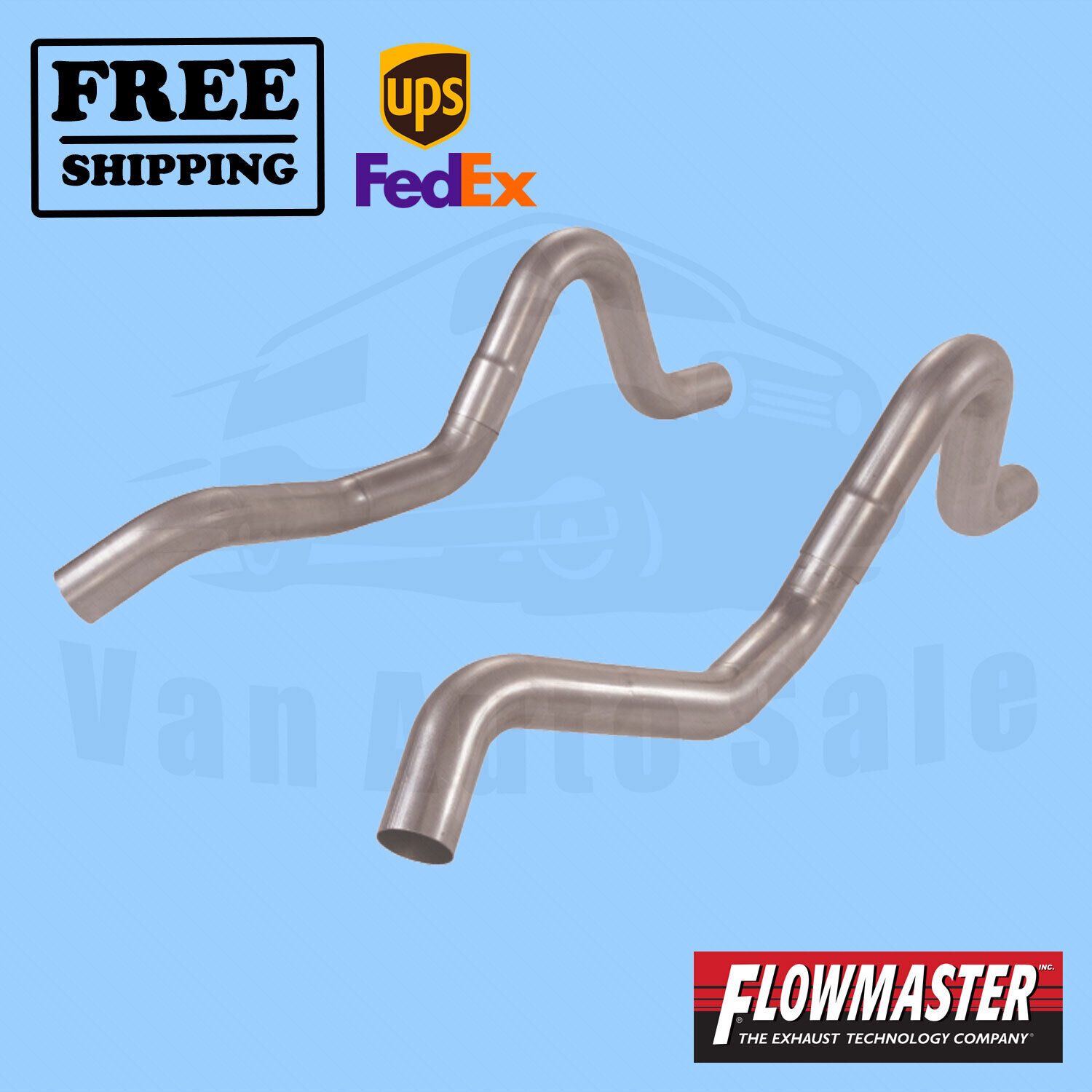 Exhaust Tail Pipe FlowMaster for Chevrolet El Camino 1964-1967