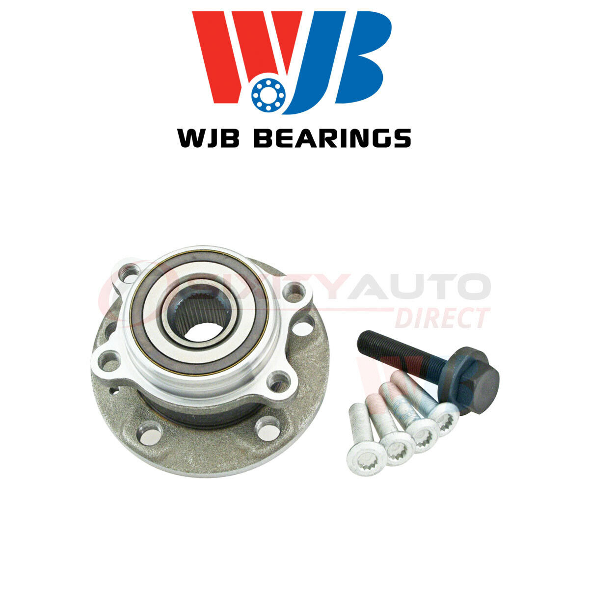 WJB Wheel Bearing & Hub Assembly for 2012-2013 Volkswagen Golf R 2.0L L4 - bu