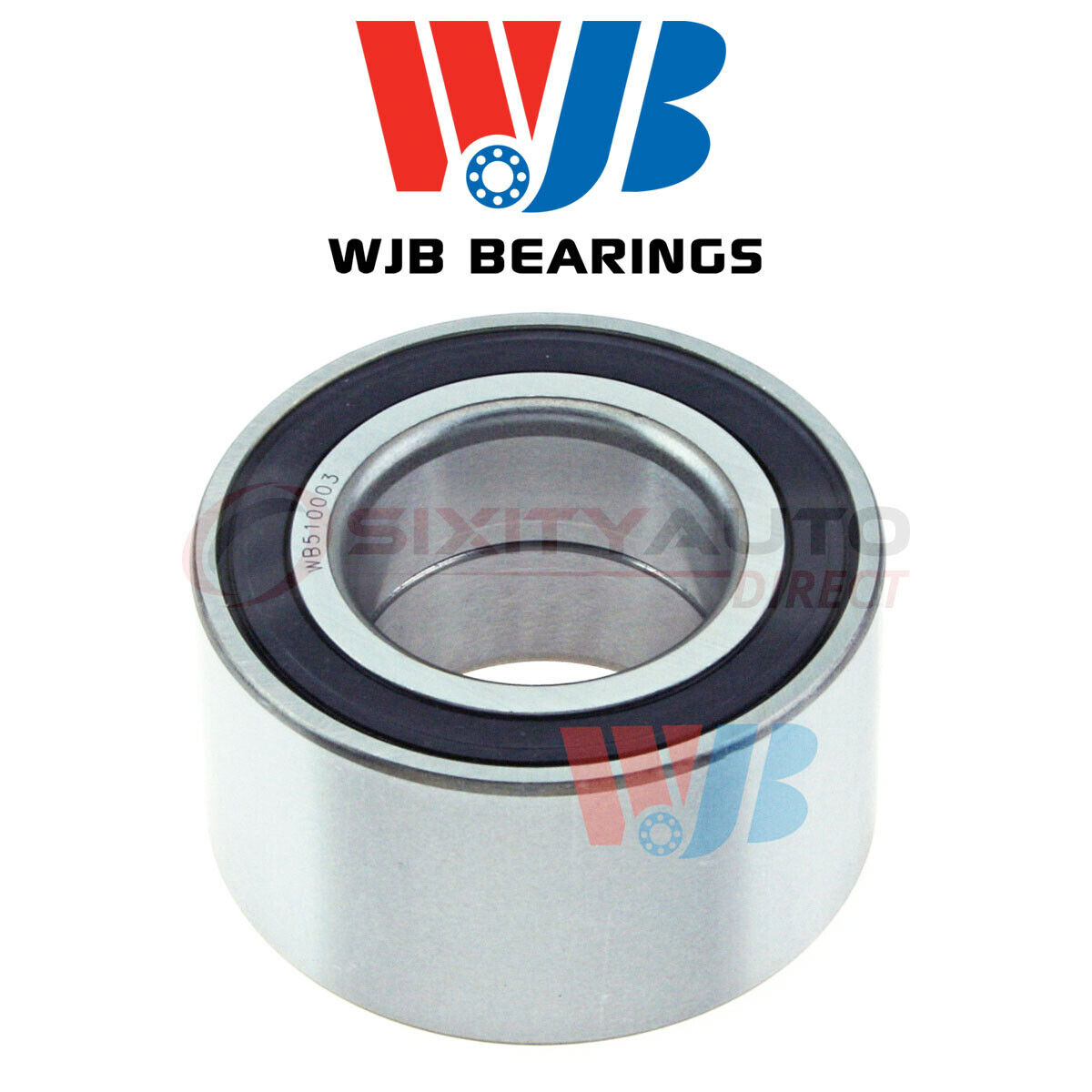 WJB Wheel Bearing for 1992-1996 Mazda MX-3 1.6L 1.8L L4 V6 - Axle Hub Tire bd