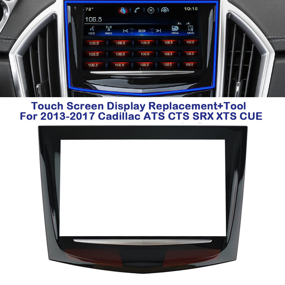 Touch Screen Display For 2013-2017 Cadillac ATS CTS SRX XTS CUE Replacement+Tool