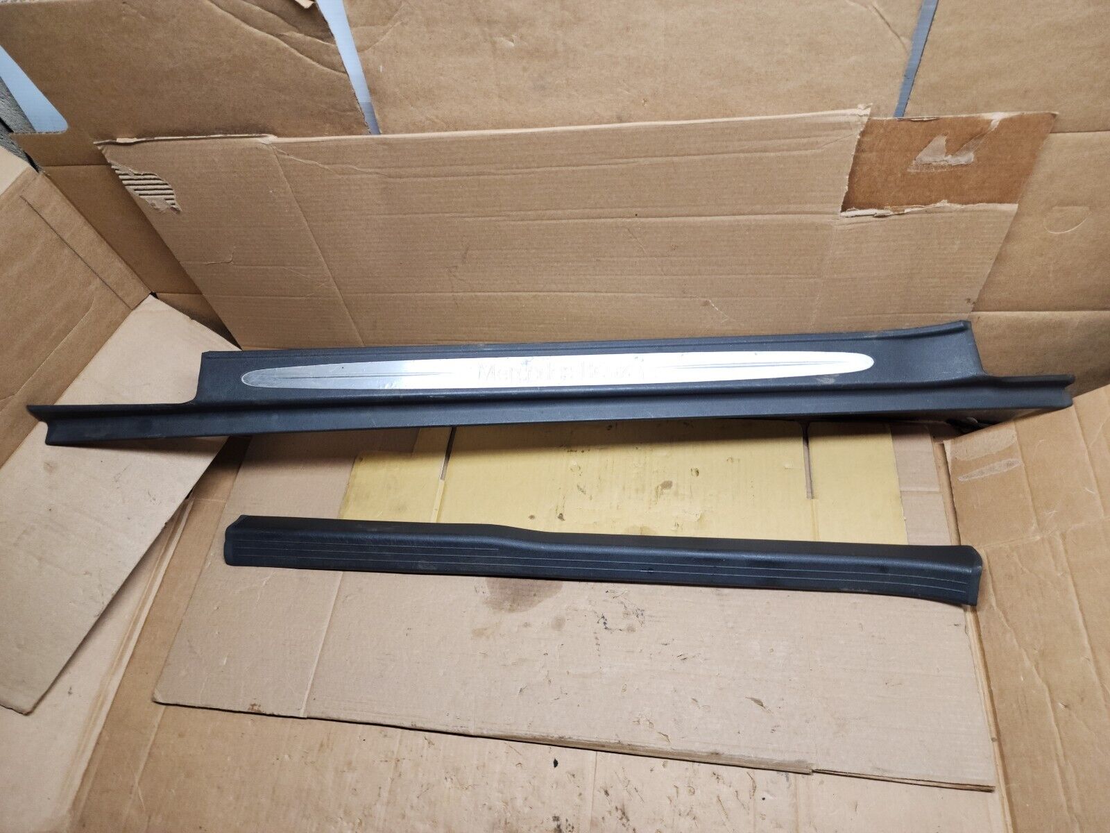 2003-2007 Mercedes W209 CLK55 CLK63 AMG Door Step Sill Left and Right Set OEM