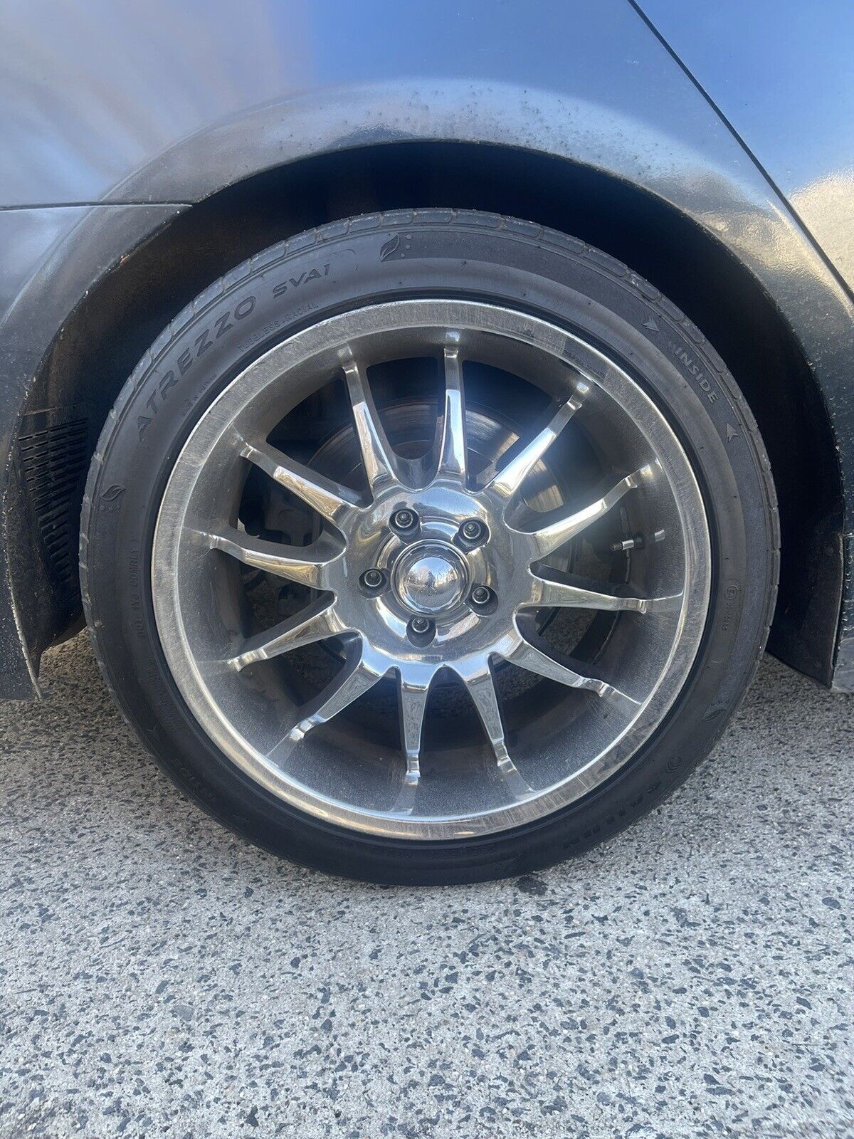 Pacer Chrome rims and tires