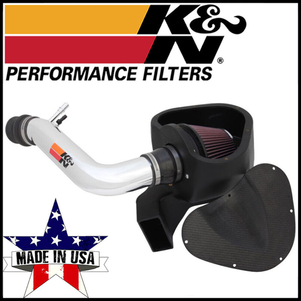 K&N Typhoon Cold Air Intake System Kit fits 2011-2014 Ford Mustang 3.7L V6 Gas