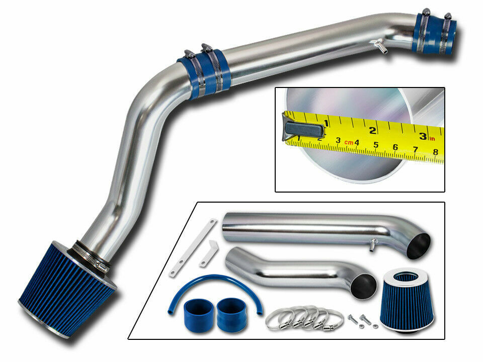 BCP BLUE 92-95 Civic / 93-97 Del Sol Cold Air Intake Racing System + Filter