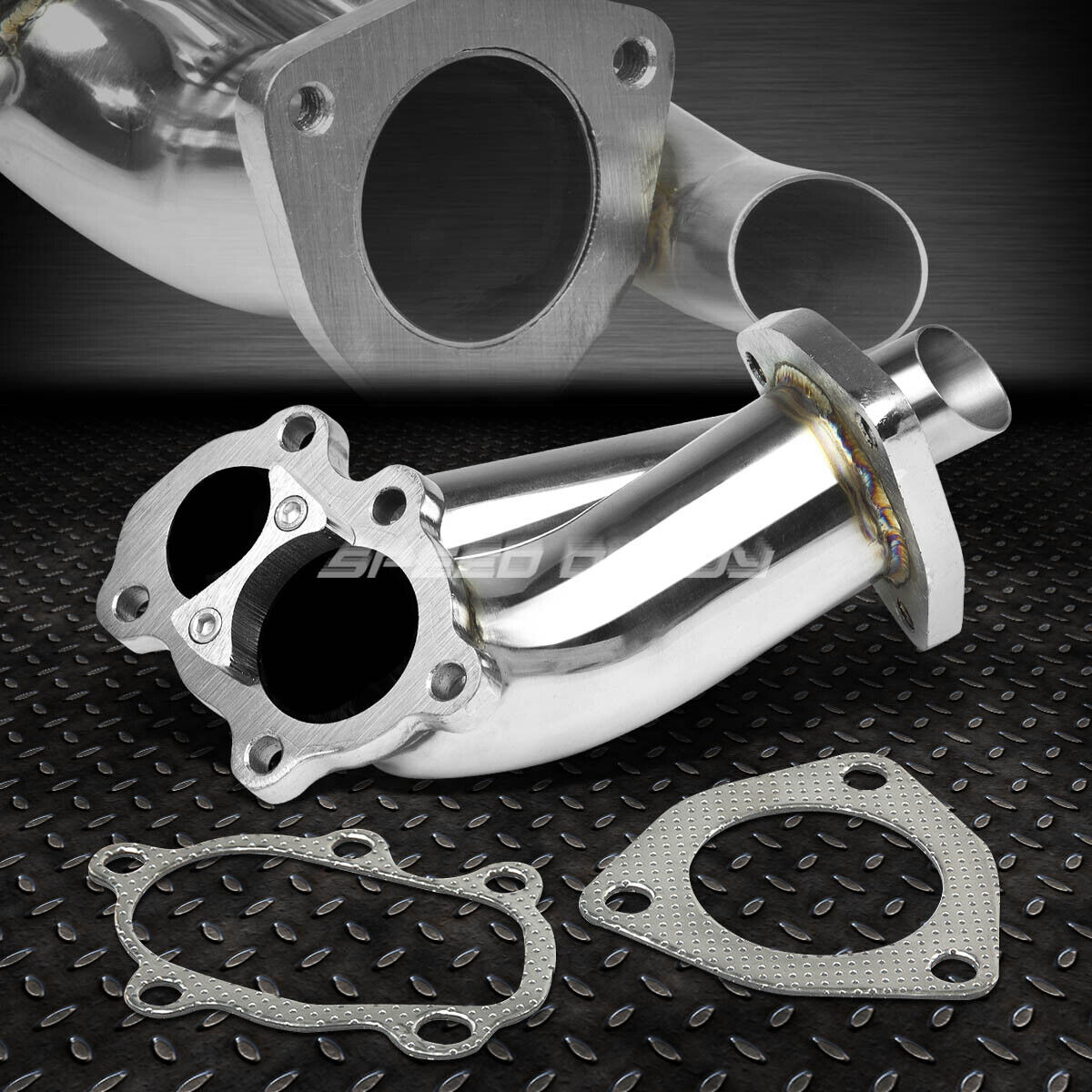 FOR 240SX S13 S14 S15 SR SR20-DET RACING TURBO DOWNPIPE ELBOW+DUMP PIPE EXHAUST