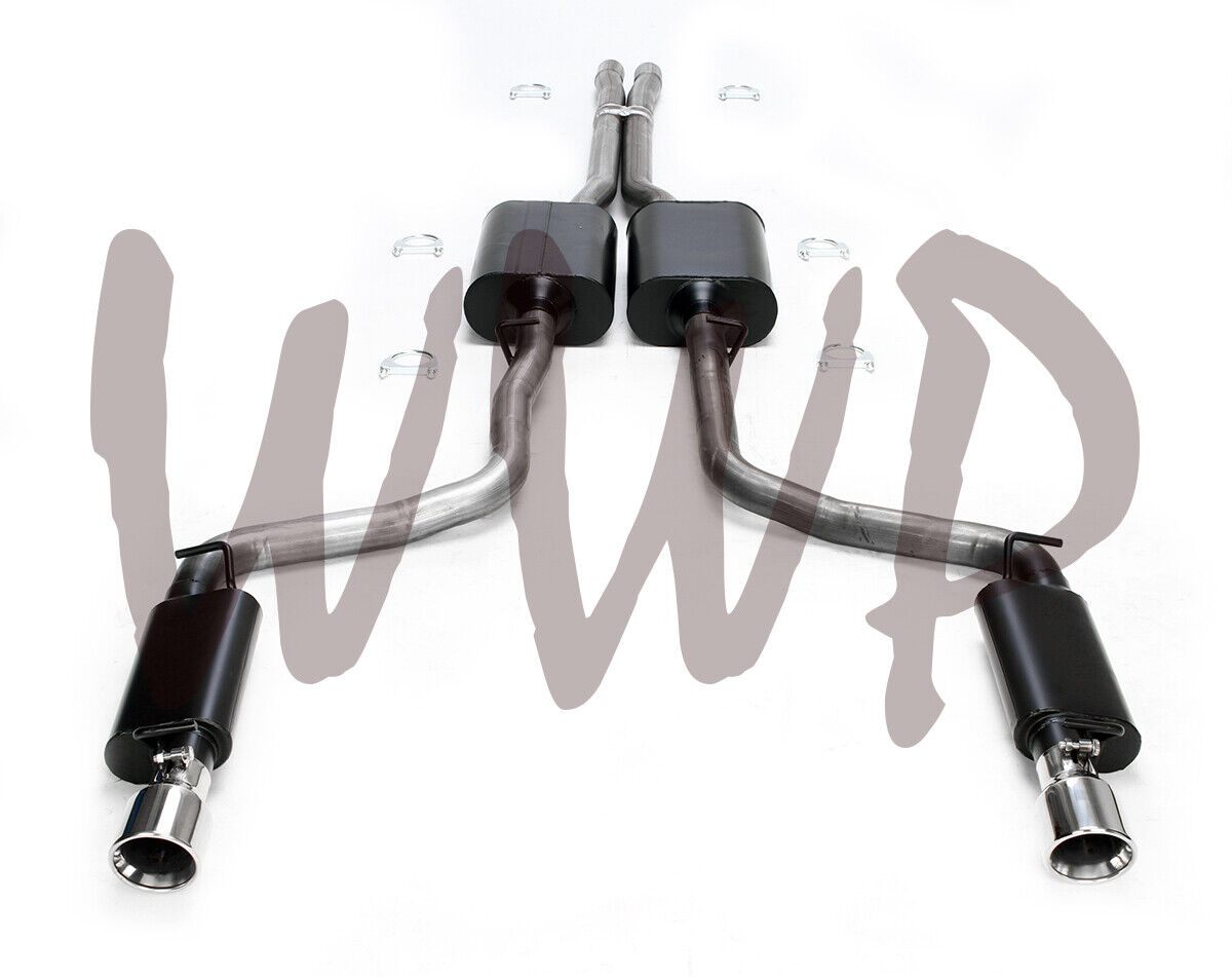 Performance Dual CatBack Exhaust System For 05-10 Dodge Magnum/Charger RT 5.7L