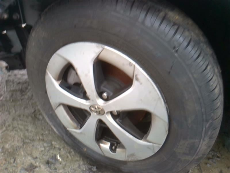 Wheel Prius VIN Du 7th And 8th Digit 15x6 Alloy Black Fits 10-15 PRIUS 23678579