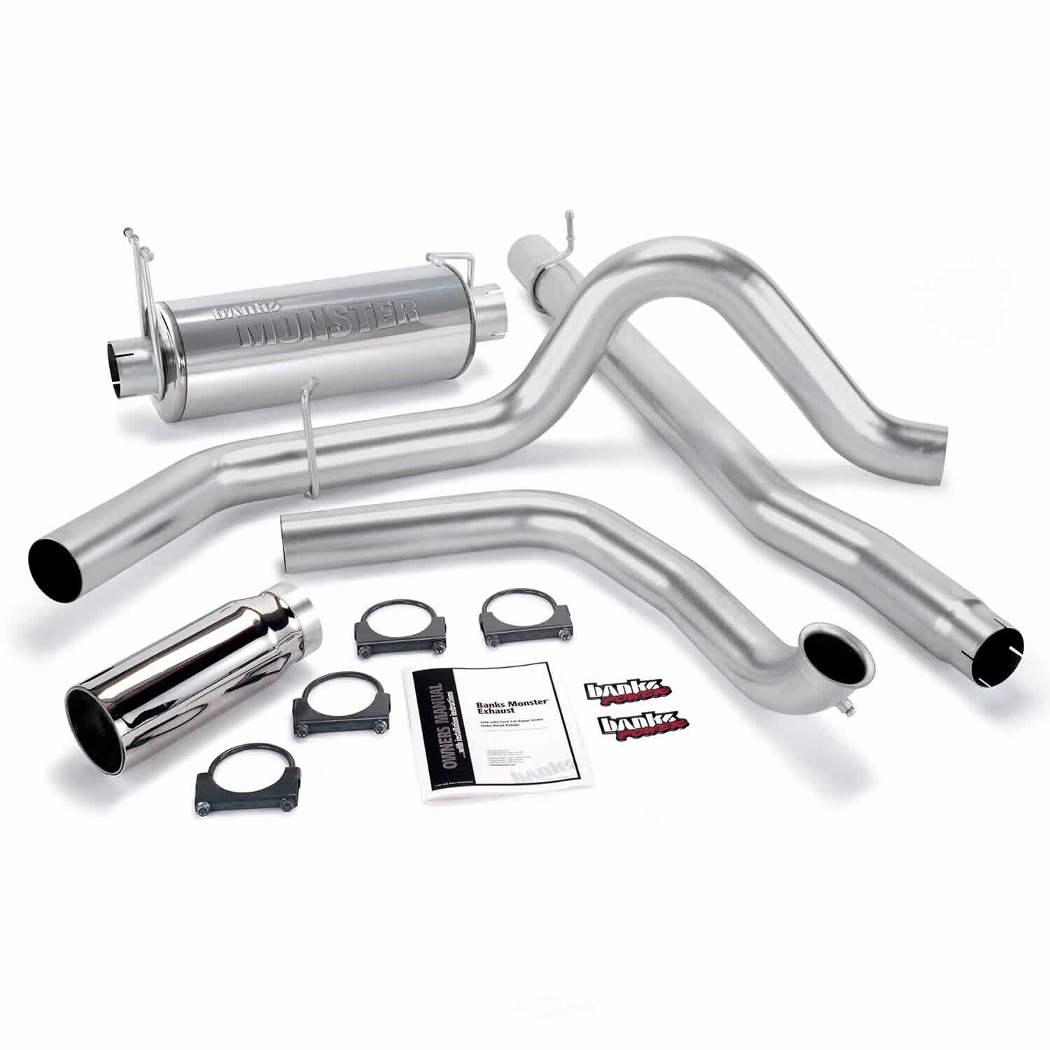 Exhaust System Kit BANKS POWER 48653 fits 2000 Ford Excursion